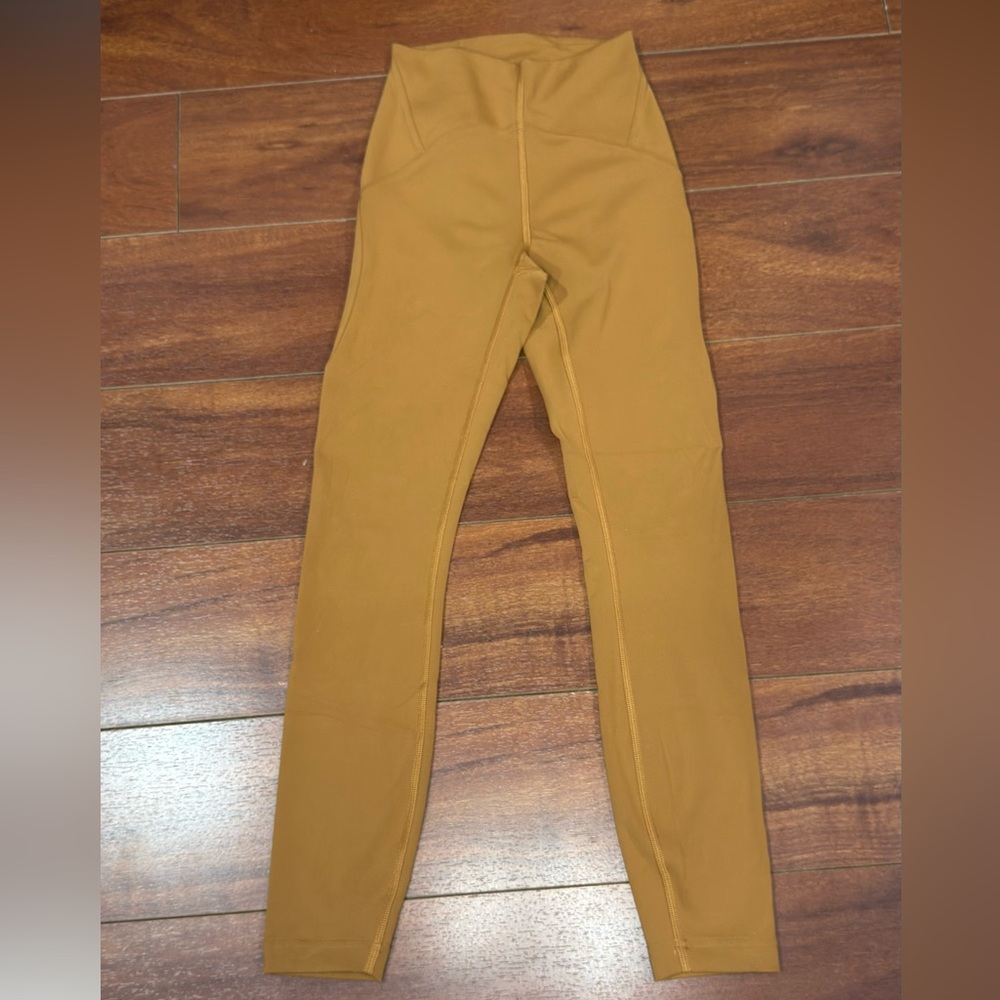 lululemon athletica Mustard Yellow High-Rise Leggings - Picture 2 of 8